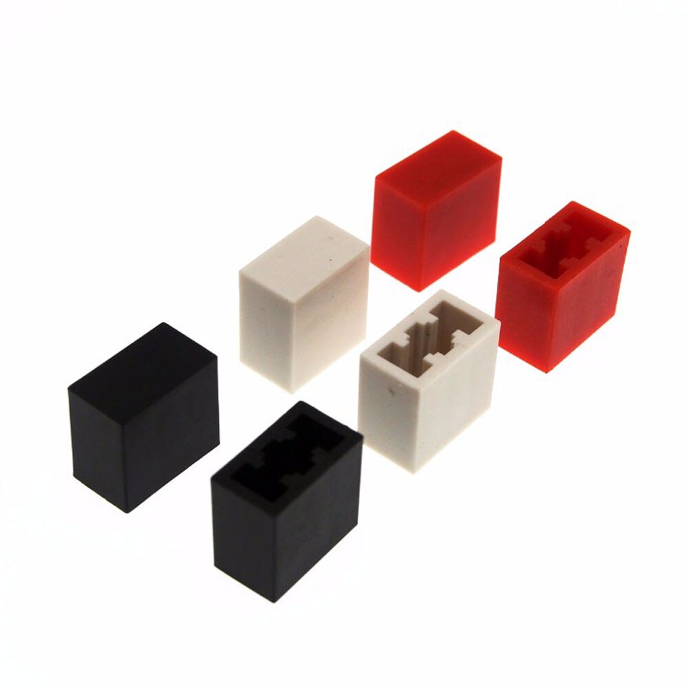A08 Tactile Drukknop Cap, Tact Micro Switch Knop Cap Voor 3.4Mm * 3.4Mm Schakelaar, momentary Tact Cap (Geen Schakelaar): Mix Color