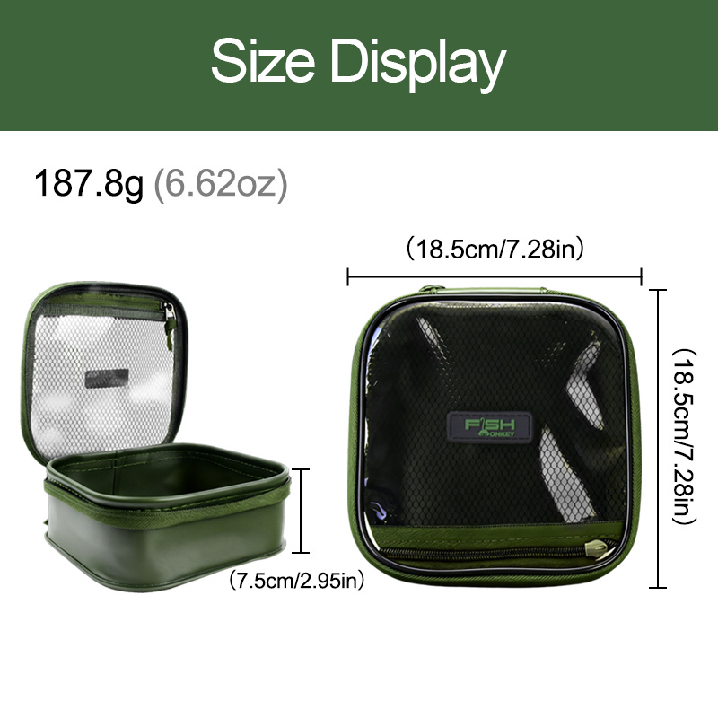 JSFUN Aufbewahrungstasche für Karpfenangeln, verdickte angehen-Aufbewahrung, wasserdicht und staubabweisend, schützt Ihre Angelausrügestochen: Ursprünglich Titel
