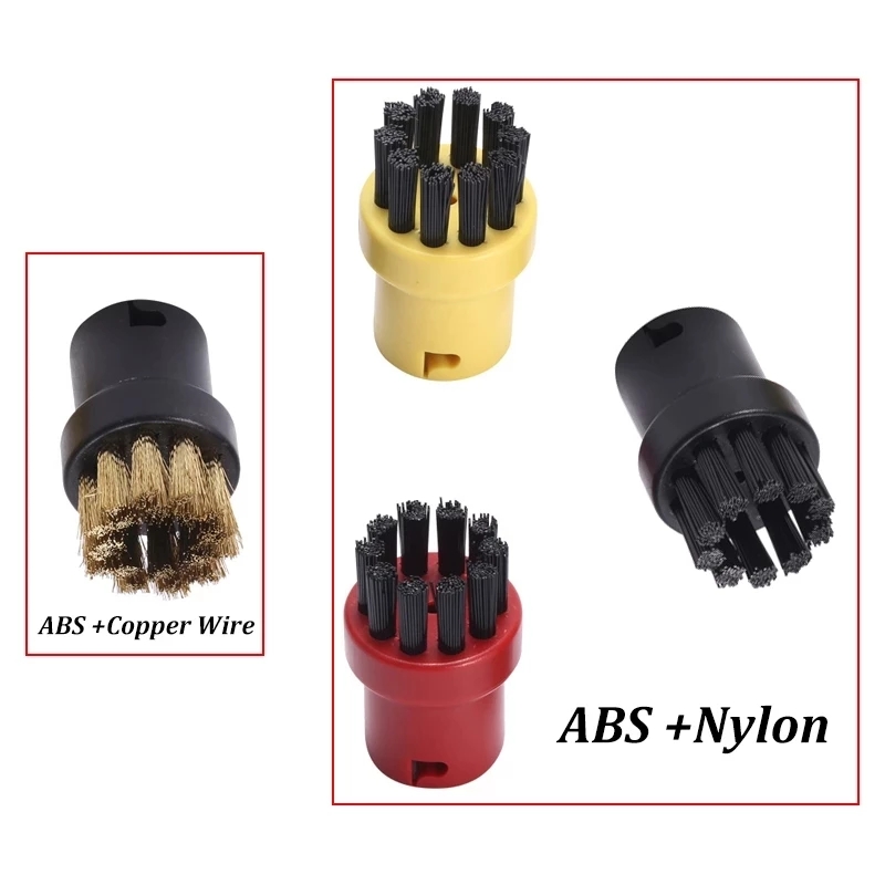 For Karcher SC1 SC2 SC3 SC4 SC5 SC7 CTK10 CTK20 Handheld Steam Vacuum Cleaner Parts Brush Head Powerful Nozzle Replacement