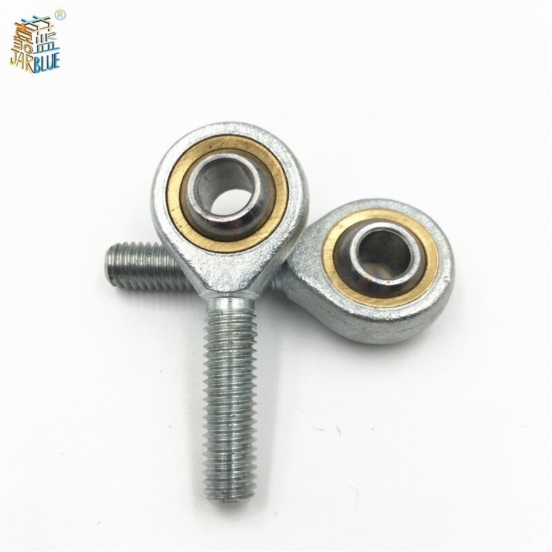2 Piece 6mm Fisheye SA6T/ K Threaded Lager Rod End Spherical Bearings