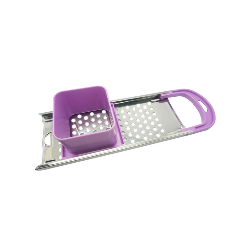 Spaetzle Maker Nokedli Szaggato Hungarian Dumplings Galuska Potato Slicer with Comfort Grip Handle Cooking Kitchen Accessories: VIOLET/紫罗兰