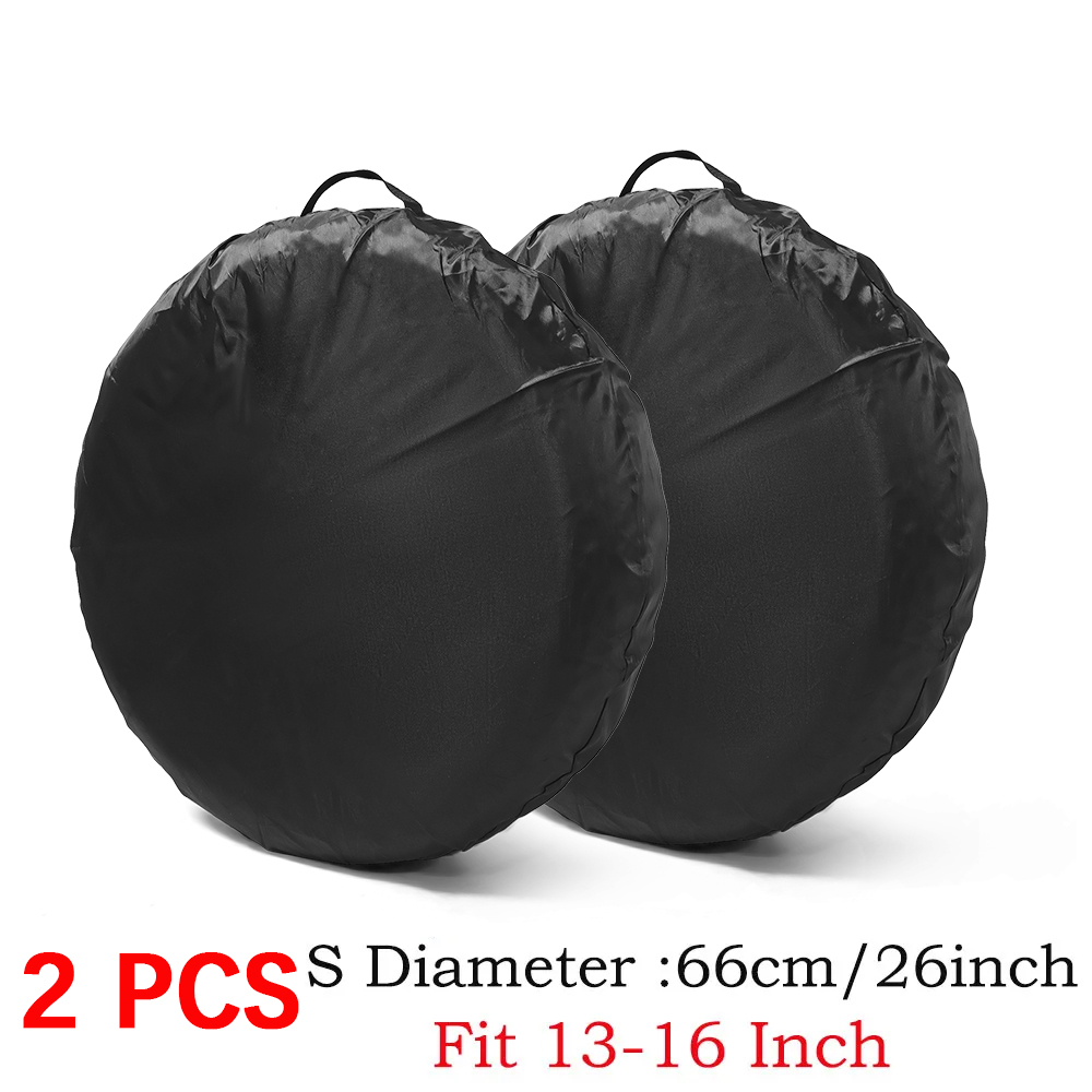 1/2/4Stck Auto Reserverad Abdeckung Polyester Auto Auto Rad Reifen Abdeckung Schutz Fahrzeug Reifen Rad Abdeckungen zubehör Staubdicht: Lavendel
