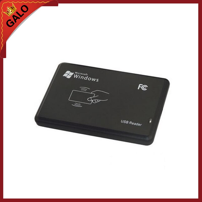 USB RFID ID Contactless Proximity Smart Card Reader EM4001 EM4100 Windows 125khz
