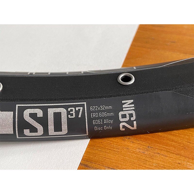 Llantas sin tubo Sunringle DUROC SD37 de 27,5/29 pulgadas para bicicleta de montaña, disco de aleación de aluminio, costura soldada 29er, 28/32 agujeros
