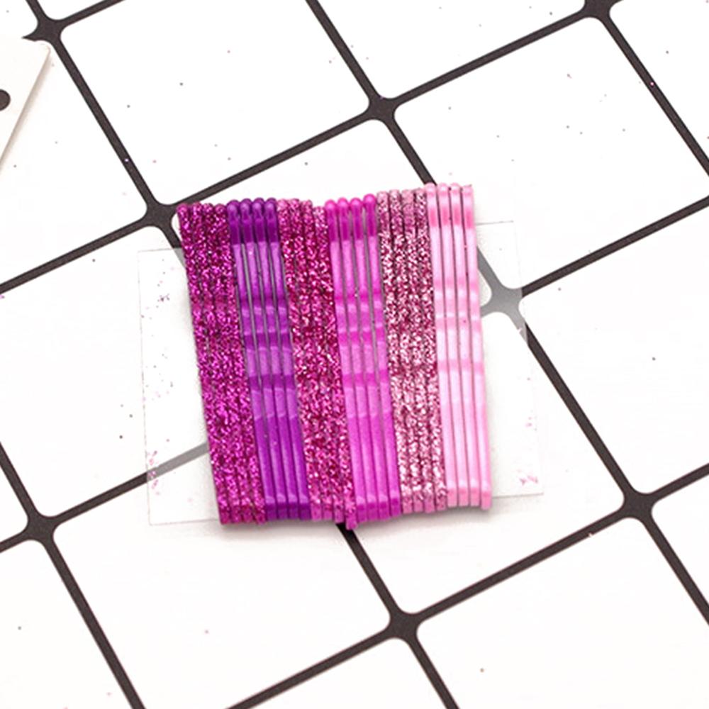 Pince à cheveux Invisible Wave pour femmes | 24 pièces/ensemble épingles à cheveux noires, Barrette pour cheveux, accessoires: 7