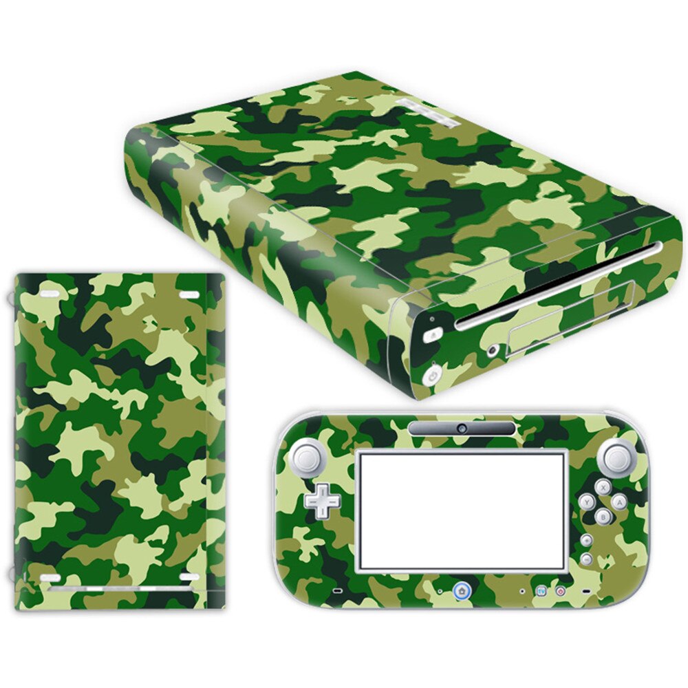 Für Wii U Neue aufkleber Vinyl Haut Aufkleber Protector für Nintendo Wii U und controller haut Aufkleber: TN-WiiU-0392