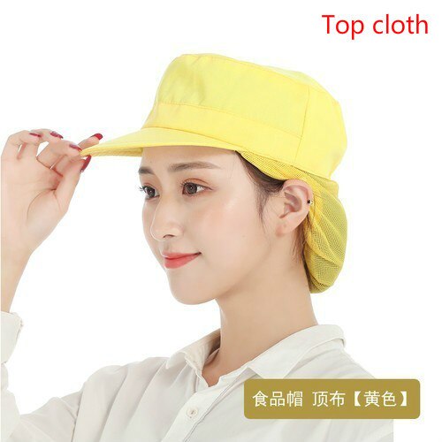Workshop Caps Food Service Kitchen Restaurant Bakery Waiter Chef Hat Men Women Breathable Factory Warehouse Work Hat: 8