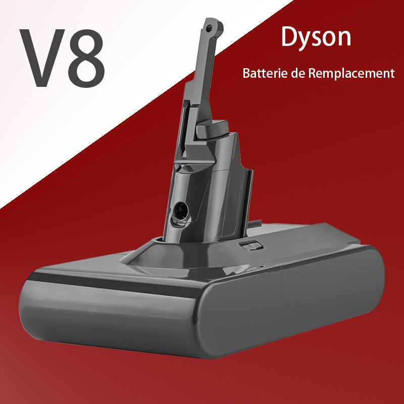 per Dyson V8 sostituzione batteria aspirapolvere portatile da pavimento 21.6V 98000mAh caricabatterie senza fili per batterie Li-ione ricaricabile