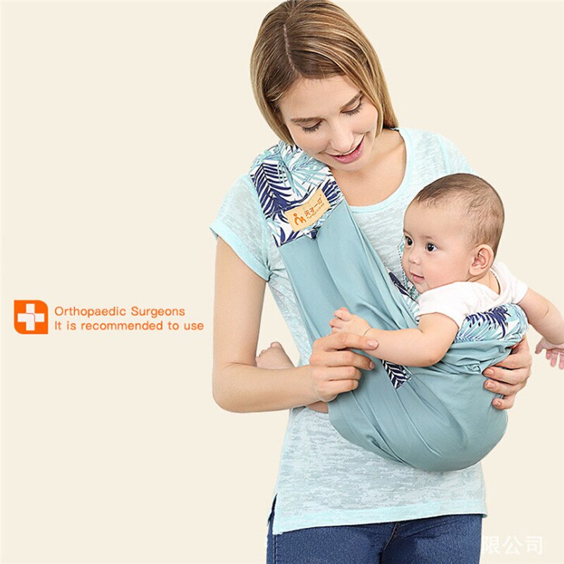 Baby Sling Wrap Dubbele Ring Sling Verstelbare Babydrager Ademend Wrap Slaperig Cradle Nylon Katoen Verpleging Cover