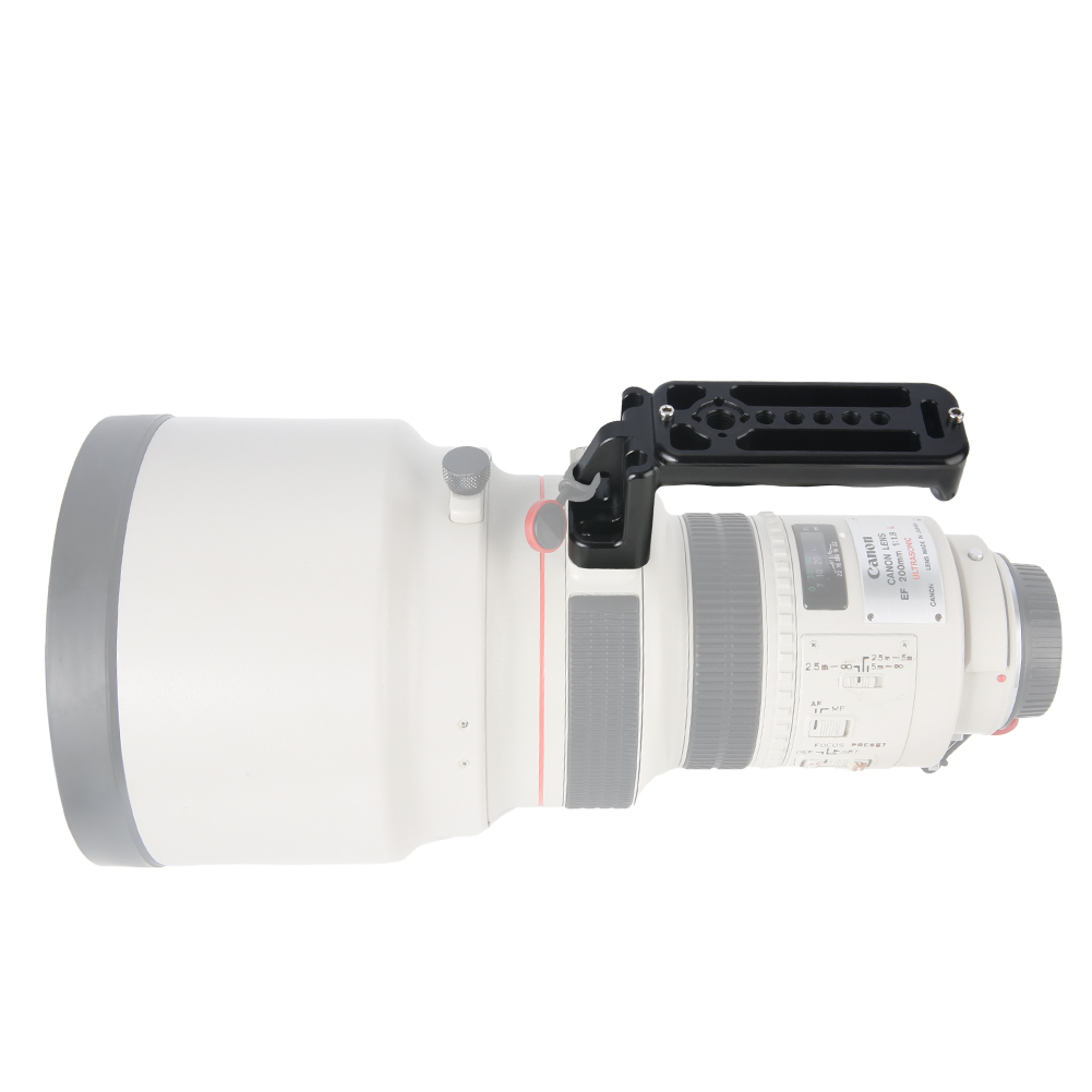 Niceyrig supporto obiettivo fotocamera maniglia superiore con piastra a coda di rondine Arca