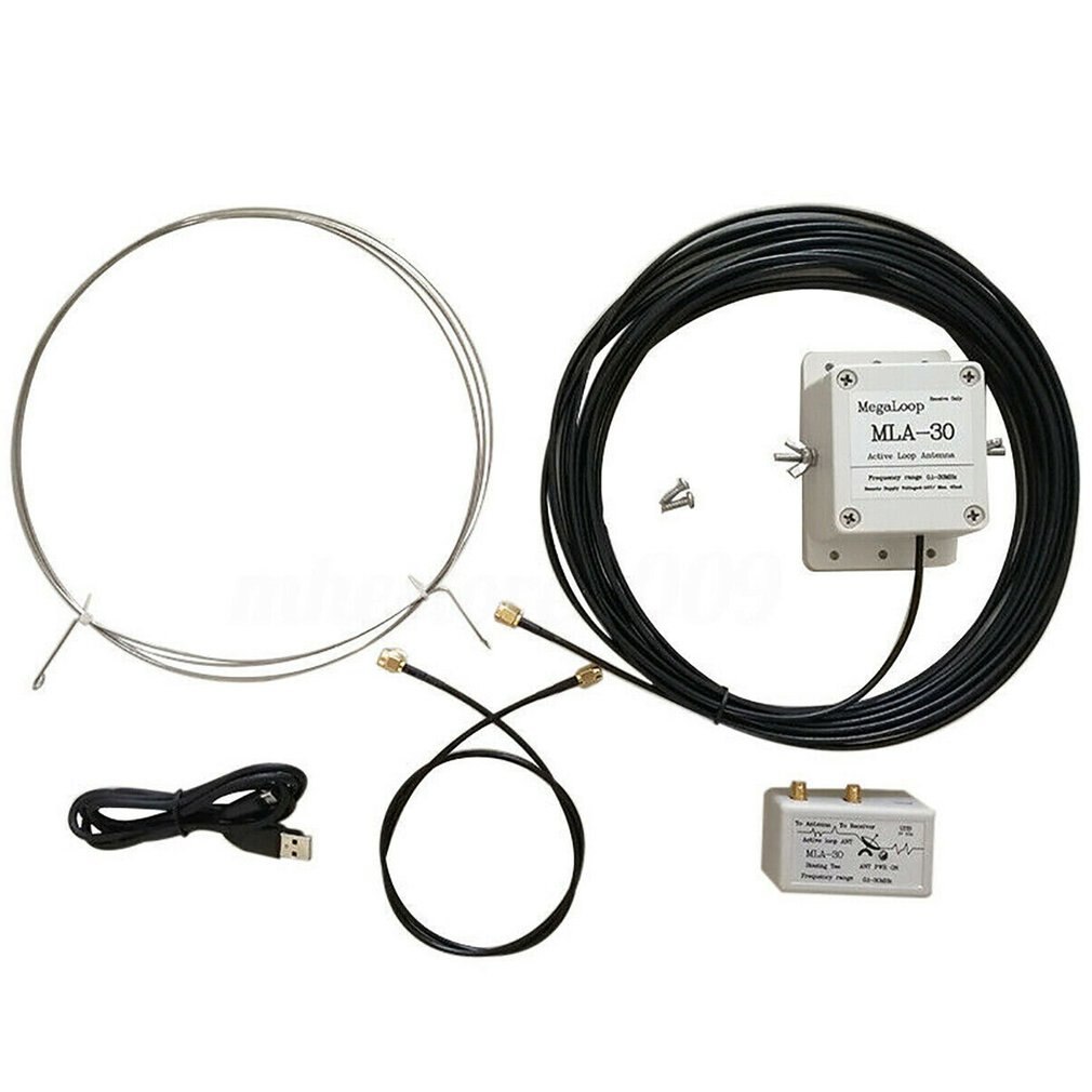 Mla-30 Loop Active Receiving Short Wave Antenna Medium Wave Short Wave Antenna 100Khz-30Mhz Loop Receiving Antenna