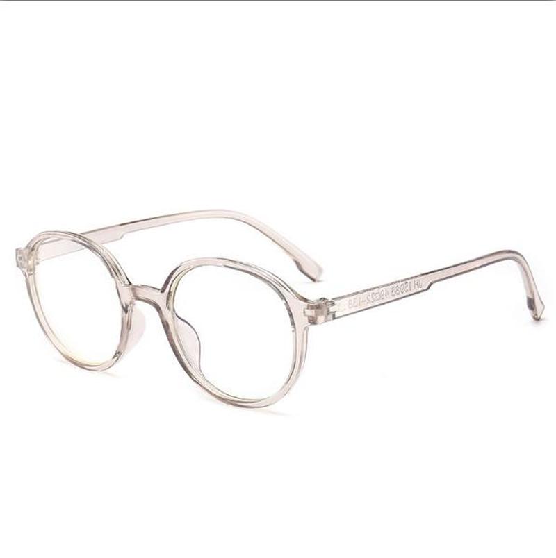 Radiation Protection Glasses Computer Glasses Relieve Eye Fatigue Retro Myopia Glasses Female Round Student Anti-blue Light