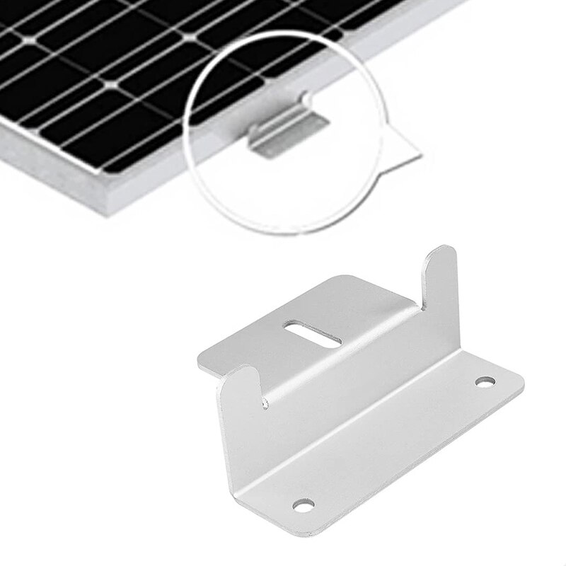 Solar Panel Mounting Z Bracket Mounts,Solar Panel Roof Mounting Kit with Nuts and Bolts