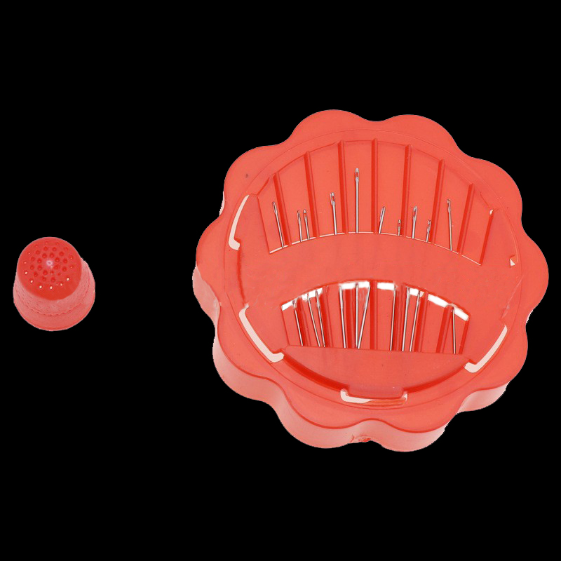 The Old Lady's Needle And Thread Box Hand Sewing Needle And Thread Bag Needle And Thread Set Comes With a Tape Measure Thimble