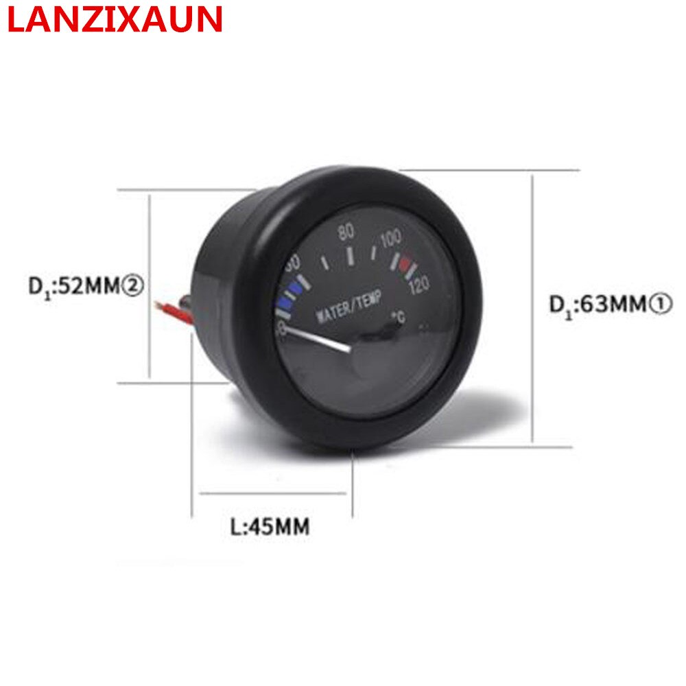 Marine Indicator Water Temperature Gauge Marine Water Temperature Alarm Sensor