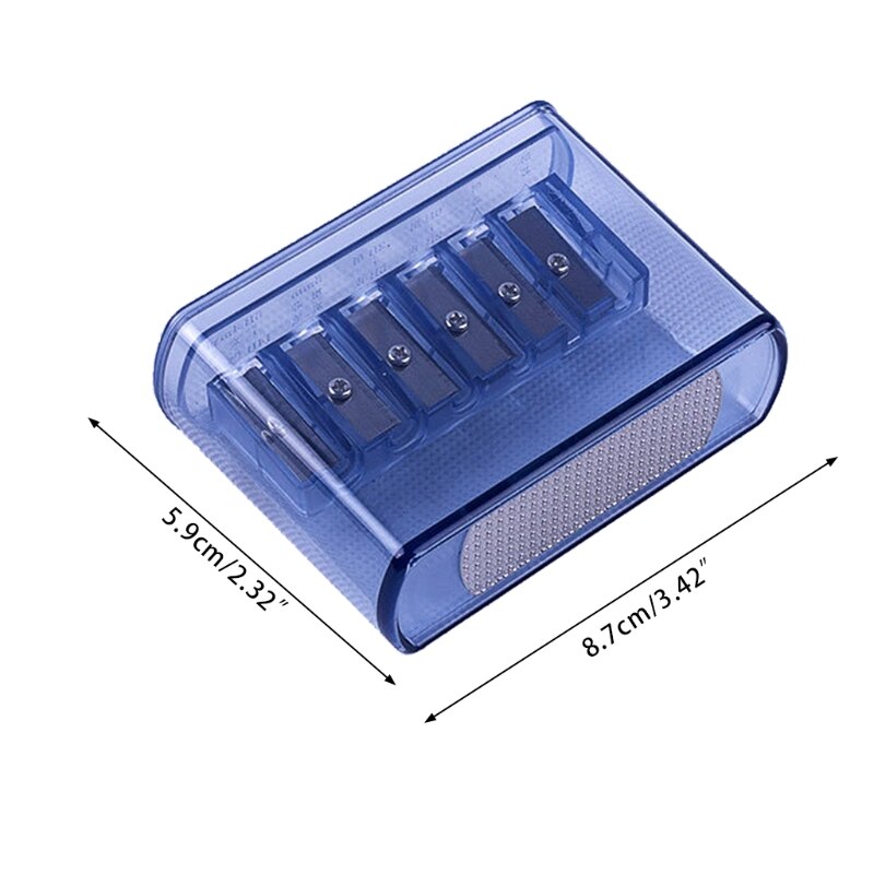 Portable Charcoal Long Lead Core Cutter Sharpener for Kids Friends Beginners Pro Artists Art Lovers Easy Operation T84D