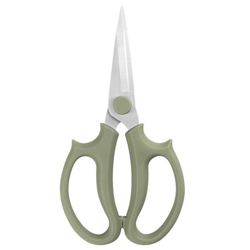 Scissors Sewing Pink Cute Tailor Scissor Cross-stitch Cutter Paper Embroidery Garden Pruner Shears Handicraft Accessories Tools: ArmyGreen