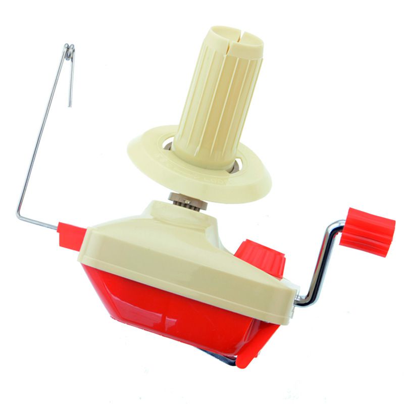 Handheld Yarn Winder Wool Reel Holder Table Top Manual Thread Ball Winding Machine