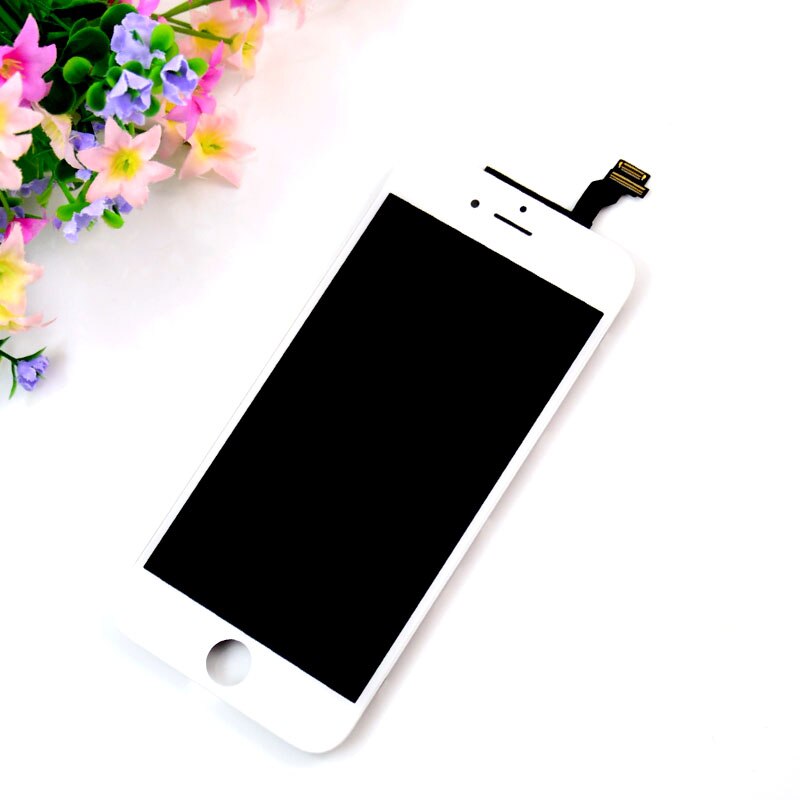 LCD Display Touch Digitizer Screen Assembly For iPhone 6 Touch Screen Replacement For iPhone 6 LCD Screen Digitizer Replacements: white without tools