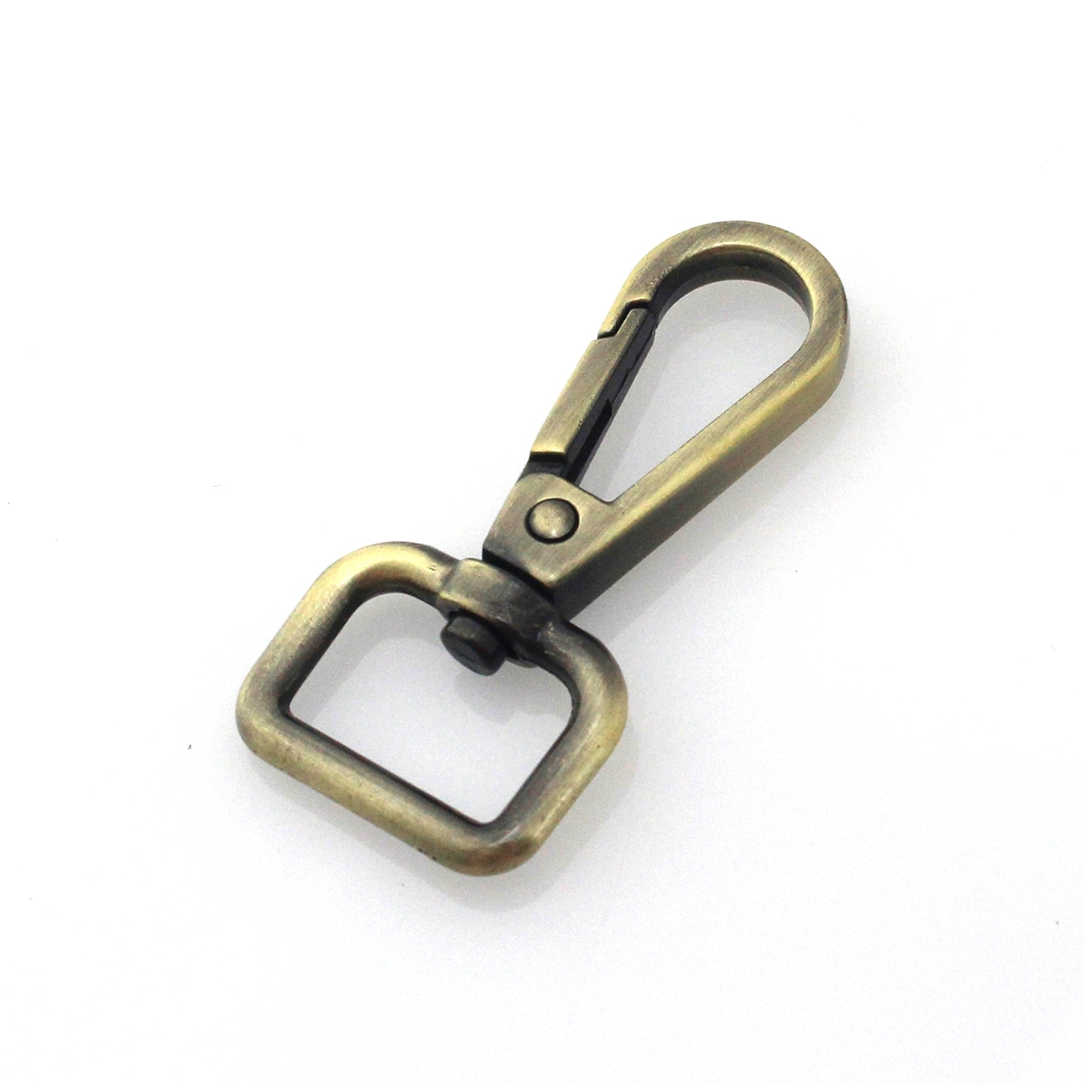 1pcs Metal Snap Hook Swivel Eye Trigger Clip Clasp for Leather Craft Bag Strap Belt Webbing 5/8" 6/8" 1" Three Size More Color: 3# / antique silver