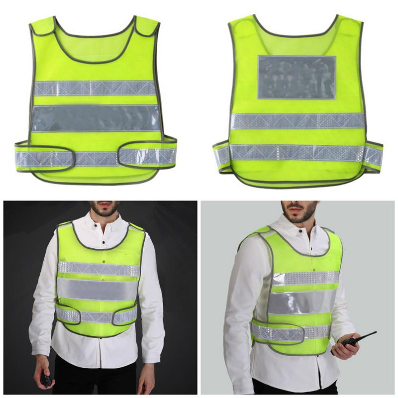 Hi-vis Executive High Visibility Work Waistcoat Reflective Tops