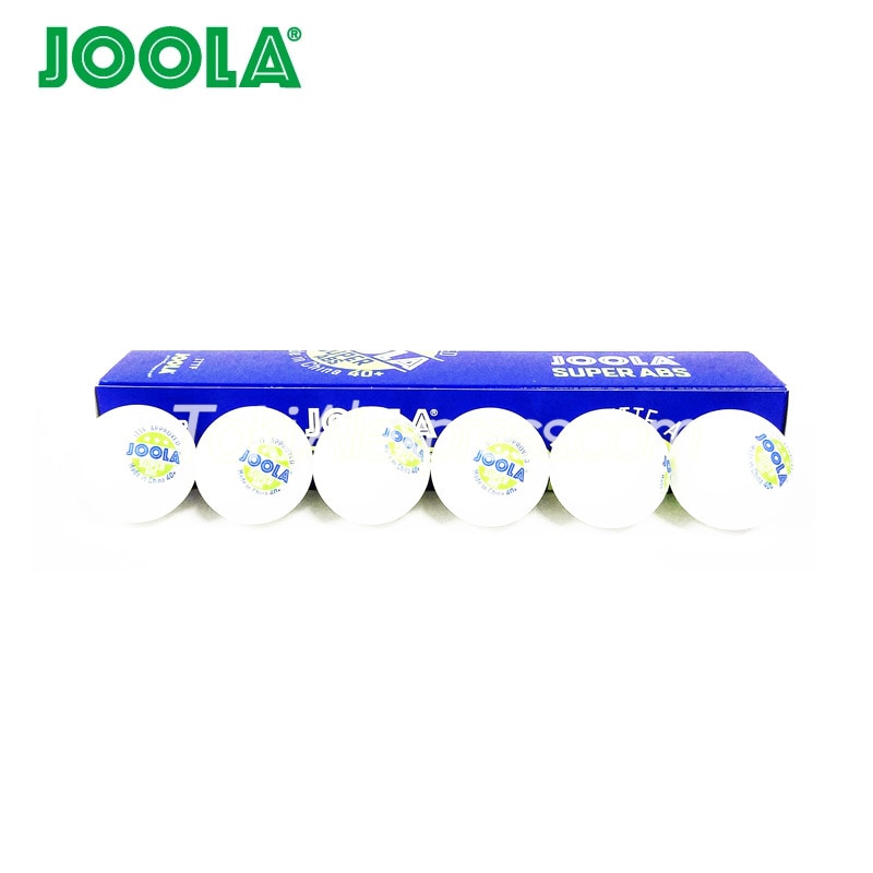 JOOLA Super ABS 3-Stern Tischtennis Ball ITTF Genehmigt Kunststoff 40 + JOOLA 3 STERNE Klingeln Pong Bälle