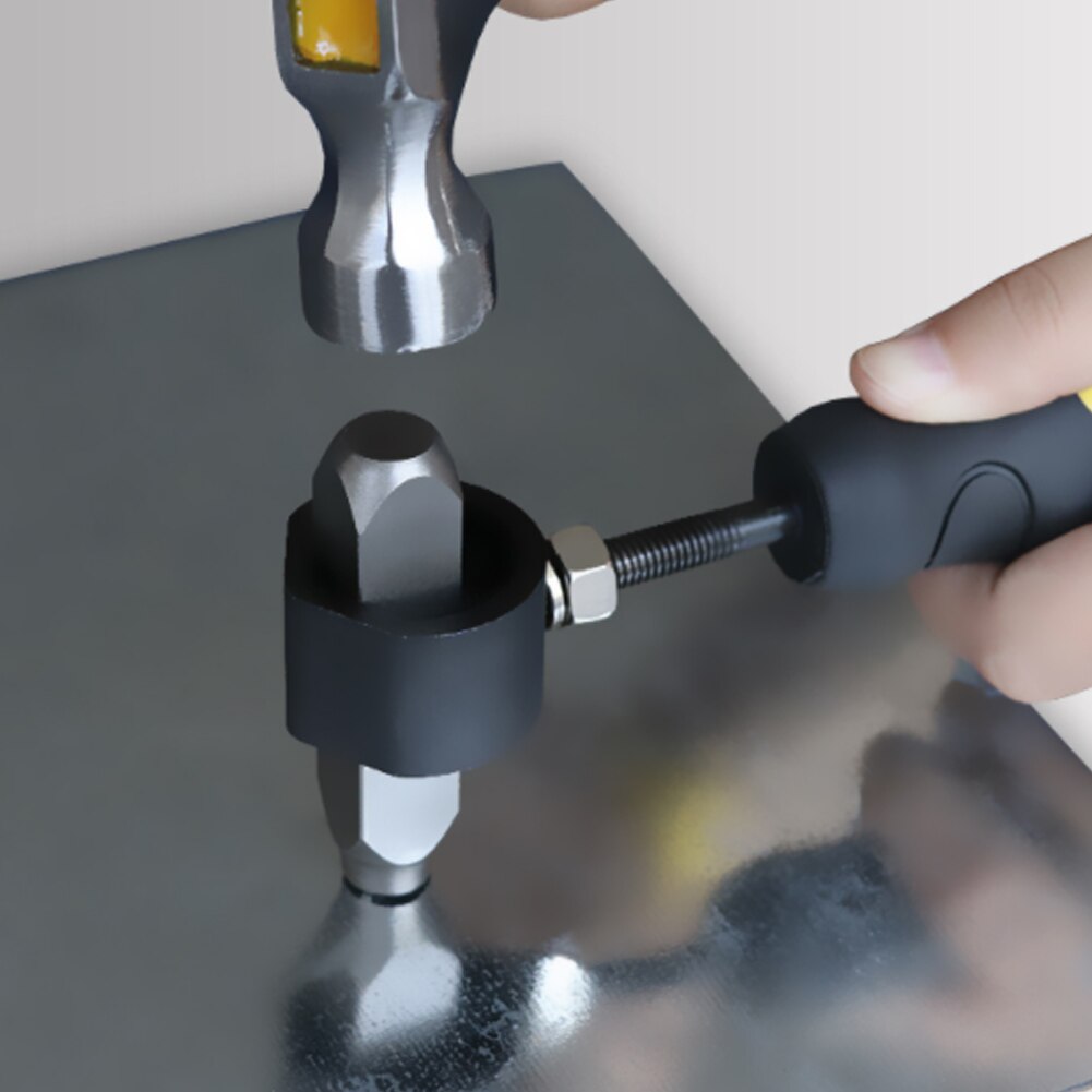 37pz impostato di punzoni per numeri e lettere impostato di punzoni cavi in metallo in acciaio temprato impostato di strumenti per bricolage artigianali