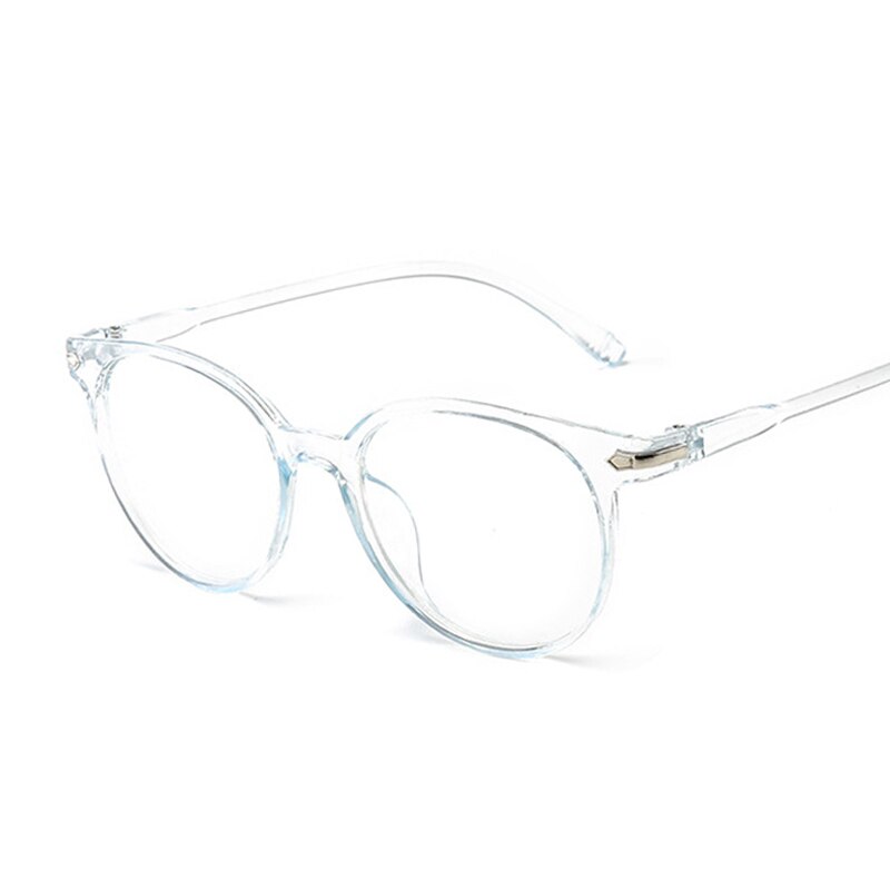 Retro Round Transparent Anti-blue Light Glasses Frame For Women Men Optical Spectacle Computer Glasses Eyewear Frame