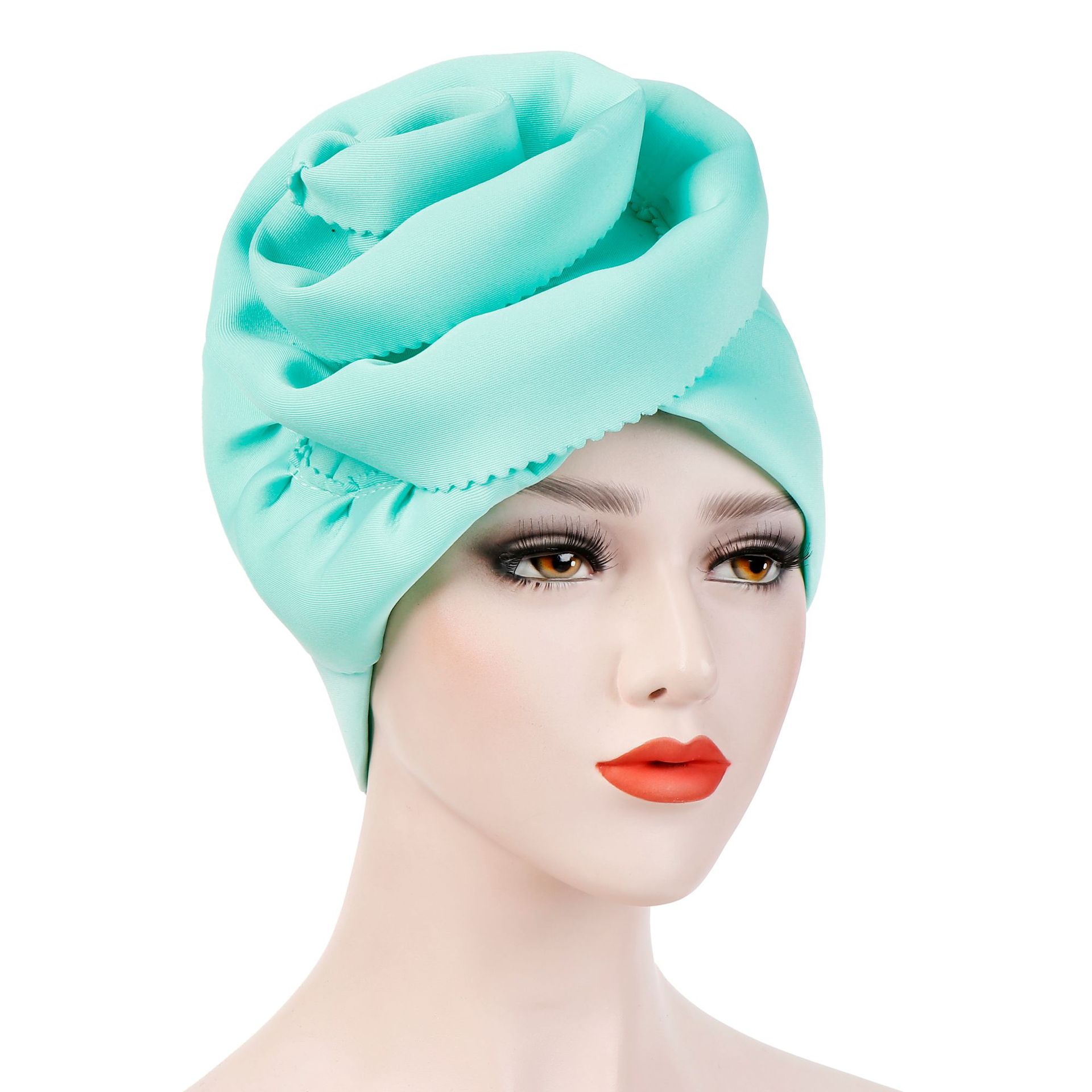 Luxury Cotton Turban Headwrap Women Muslim dress Hijab Hair Accessories Caps hijabs