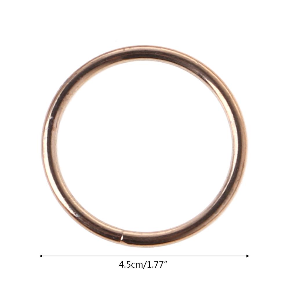 3,5-19cm Metall Traum Fänger Dreamcatcher Ring Macrame Handwerk Band Gold DIY Zubehör 10 Szies Neue: 4.5cm