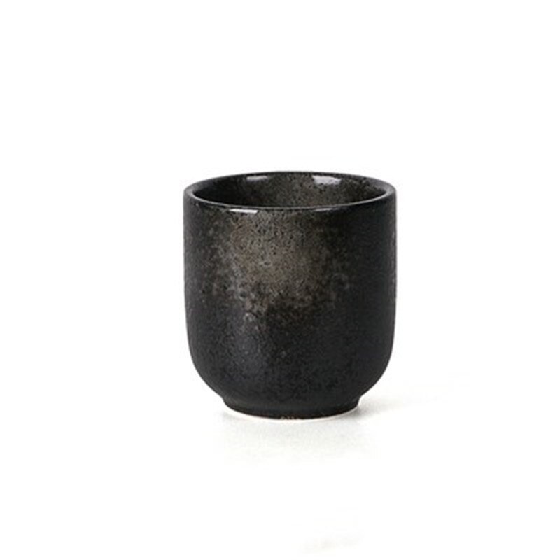 Taza de té de cerámica de estilo japonés master teacup taza de café de gres retro golondrina taza de té de cocina comercial tp1d: a10