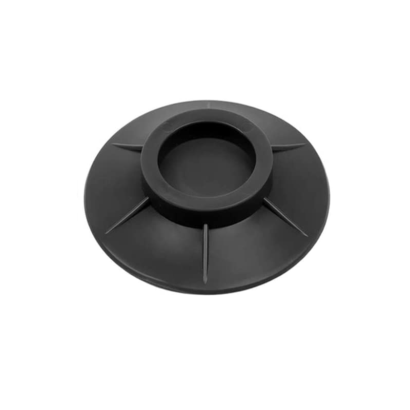4 stk anti-vibration vaskemaskine fødder puder gummi skridsikre måtter universal lydløs skridhæver måtte køleskab fødder faste puder: 1 stk