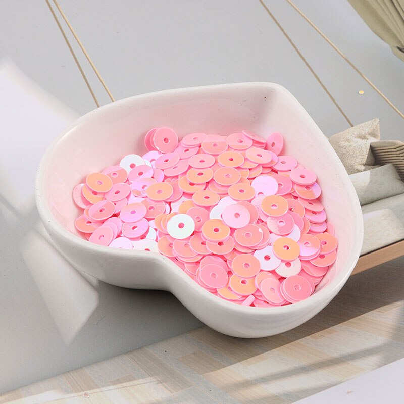 10 G/pak 4Mm-6Mm Platte Ronde Ab Kleur Losse Pailletten Pailetten Naaien Craft Diy Accessoires Voor Kleding lentejuelas Para Coser