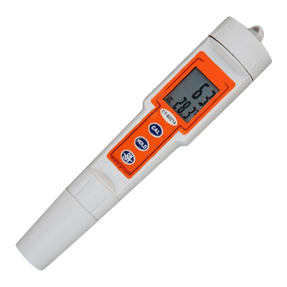 LCD Digital Water PH Tester Temperature Meter with ATC Portable Water Monitor Acidity Alkalinity Analyzer for Water