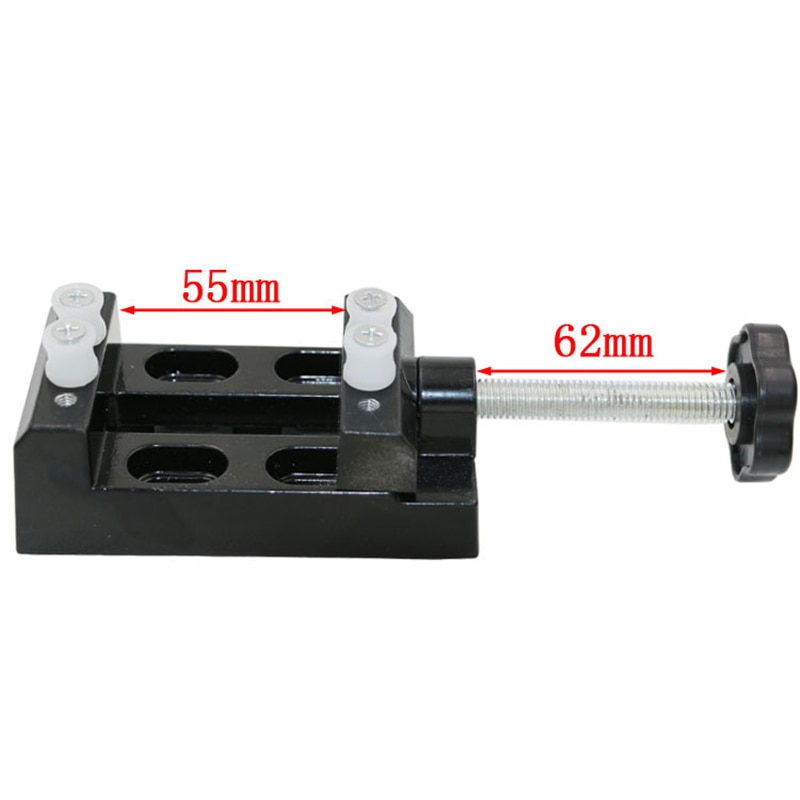 Miniature Hobby Clamp On Table Bench Vise Tool Vice Muliti-Funcational Table Vice Carving Bench Clamp Drill Press Flat Vice