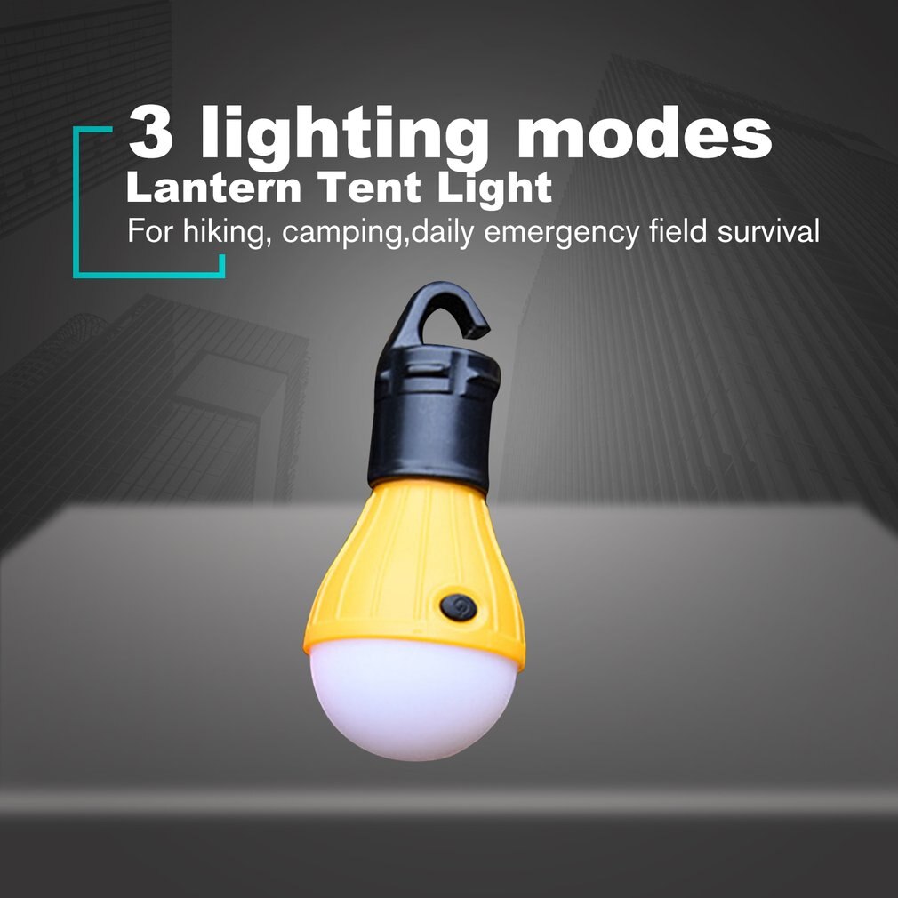 Mini Tragbare Laterne Zelt Licht Lampe LED Notfall Lampe Wasserdichte Hängen Haken Taschenlampe Für Outdoor Camping