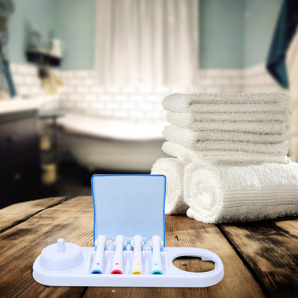 Soporte para cabezal de cepillo de dientes eléctrico, cargador para Oral B, soporte de plástico