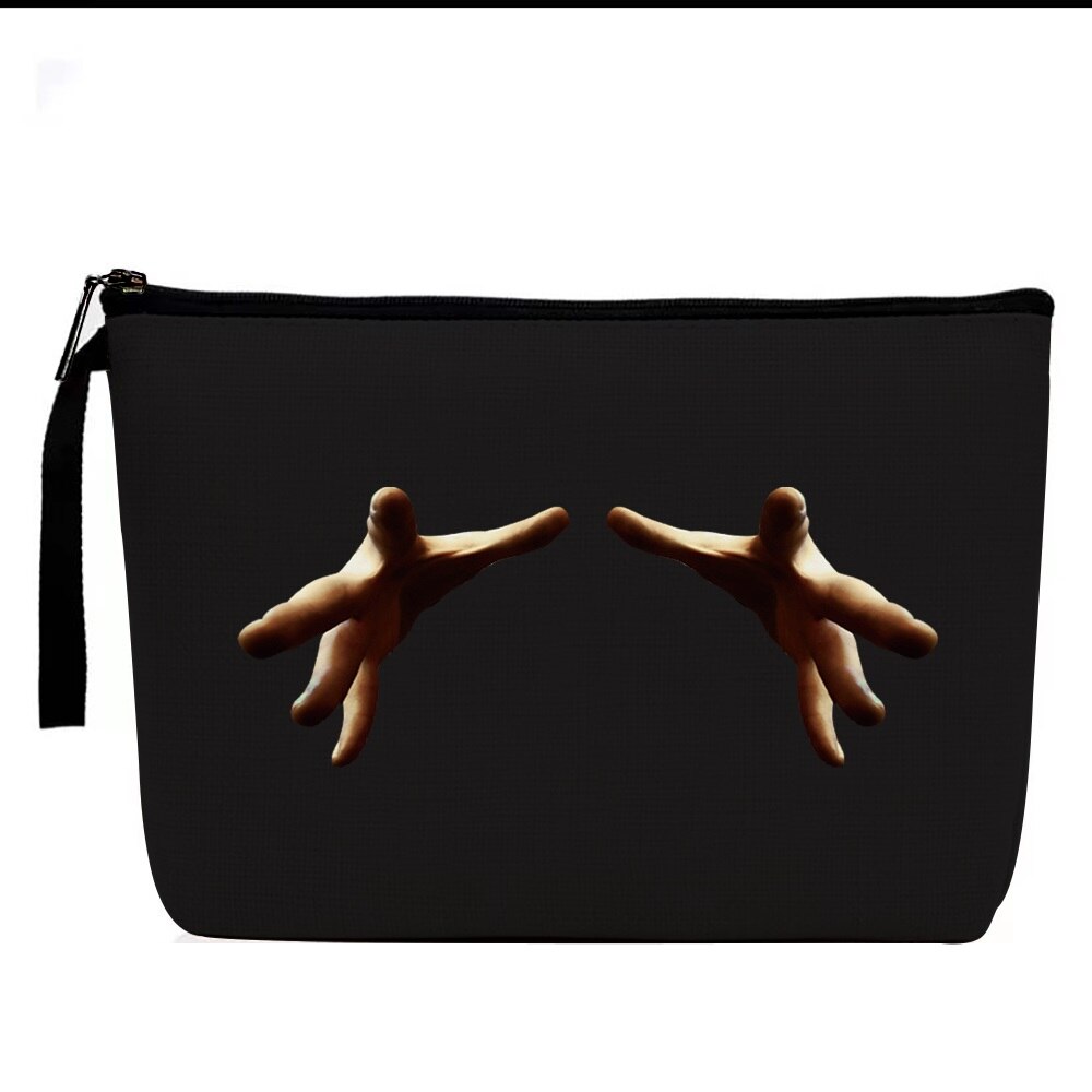 Cosmetische Tas - 3D Print Linnen - Ritsluiting - Reistoiletartikelen Organizer Pouch: 4 3D001