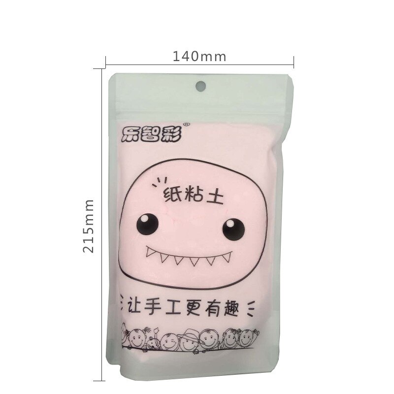 100g Licht Papier Klei Lizun Genoeg Grote Volume Zachte Monster Papier Klei Plasticine DIY Kid Speelgoed Tekening Slime blauw Polymeer