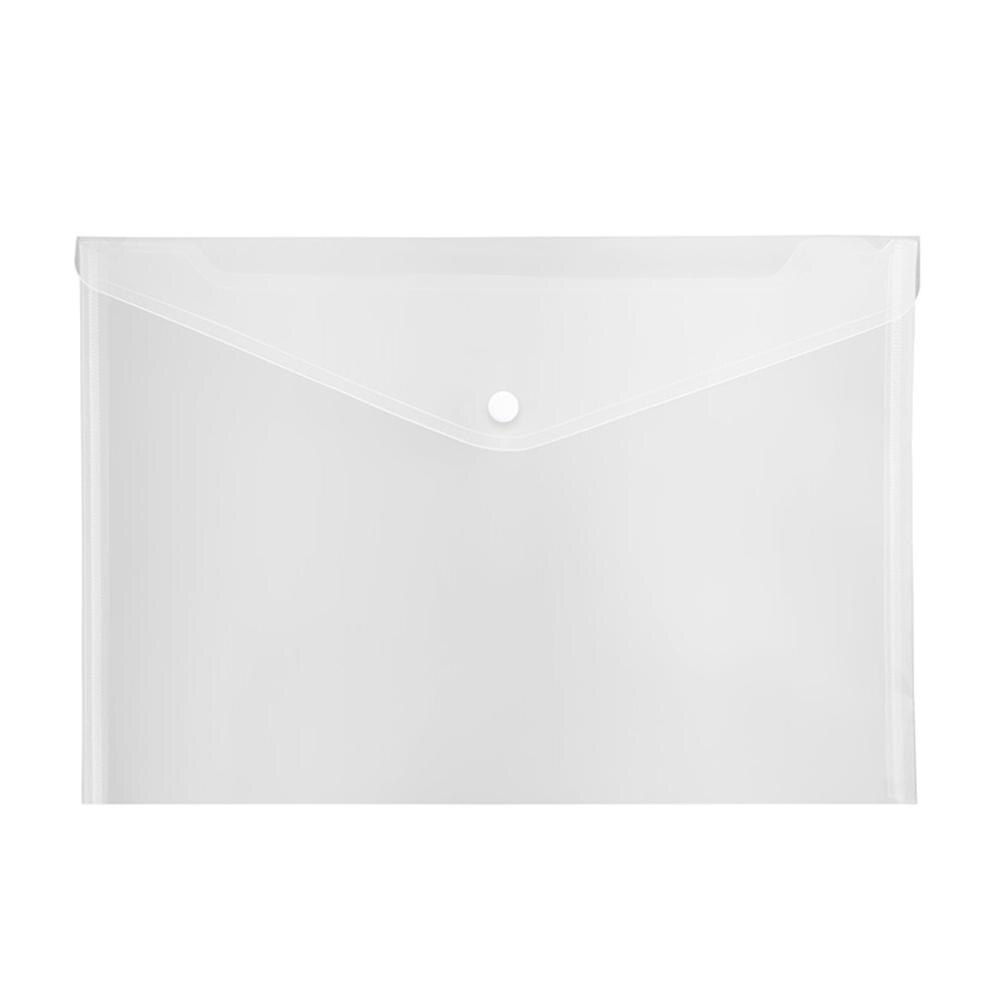 A4 Document File Bag Envelope Holder Storage Case Snap Button Organizer Container for Papers Office Stationery r20: 12C