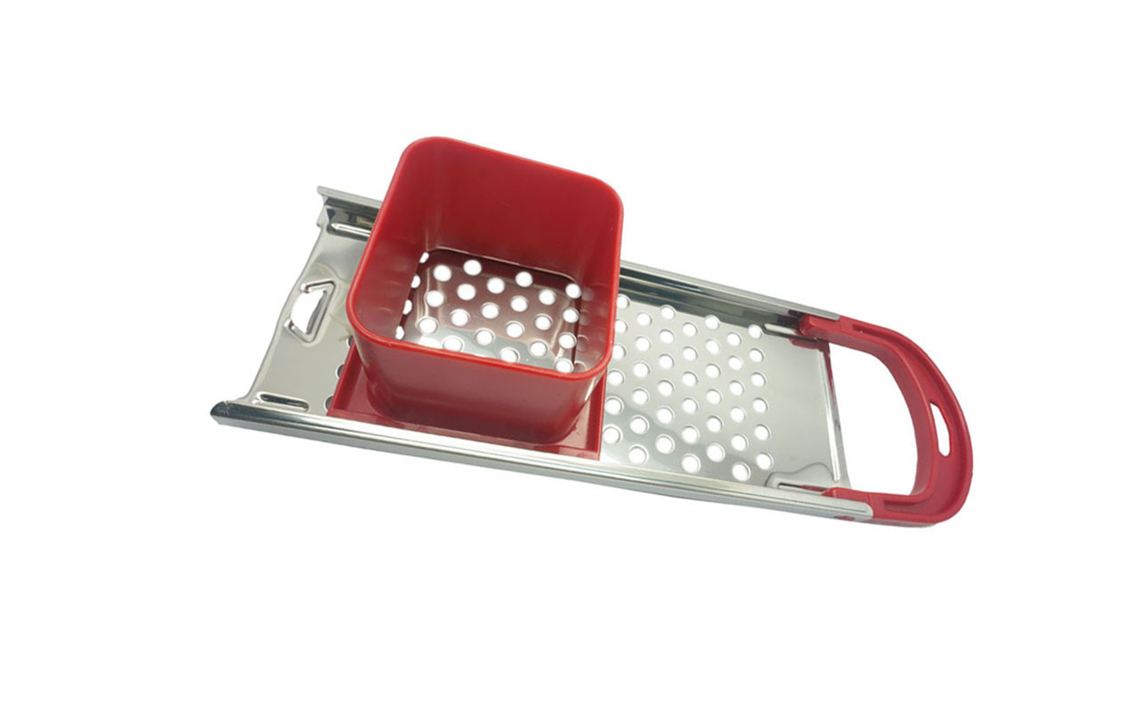 Spaetzle Maker Nokedli Szaggato Hungarian Dumplings Galuska Potato Slicer with Comfort Grip Handle Cooking Kitchen Accessories: Red