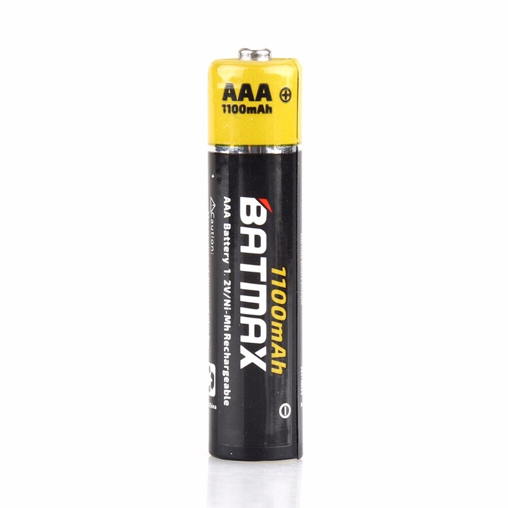 8 Stks 1100 mAh AAA Oplaadbare Ni Batterijen voor AAA Batterijen Batterij AKKU + Batterij case