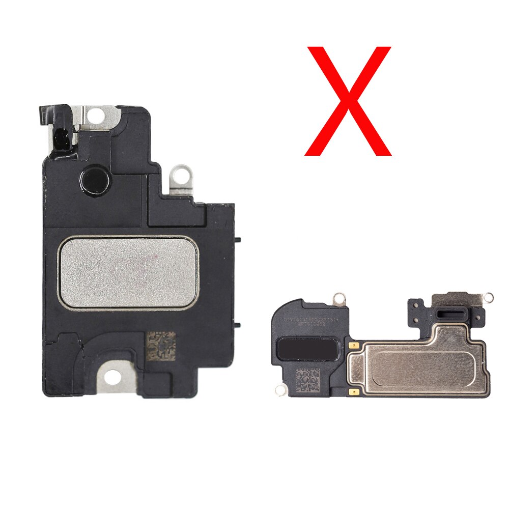 LoudSpeaker + earpiece Flex Cable for iPhone 7G 8G 7 Plus 8 Plus Loud Speaker Sound Ringer Buzzer inner Ringtone Parts: X buzzer speak