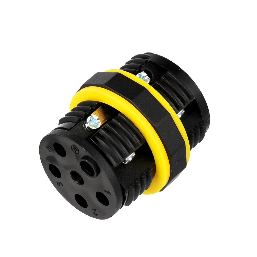 IP68 Waterproof Cable Connector 2/3/4/5 Pin Electrical Sealed Retardant AC Junction Box Wire Connectors Underwater Wiring Dropsh