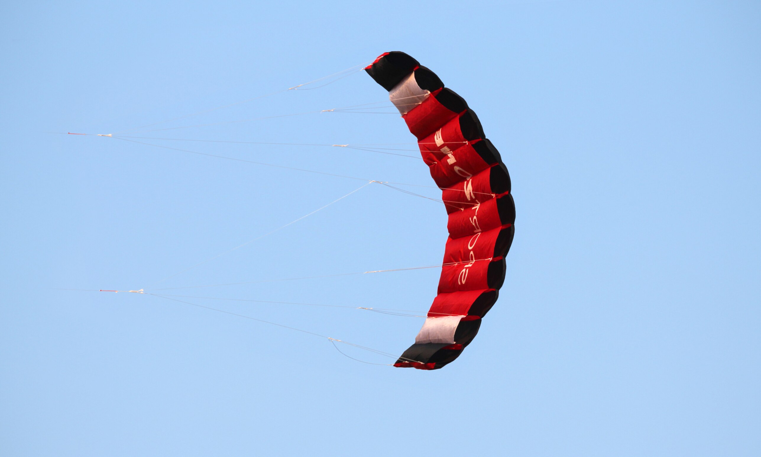 Outdoor Fun Sports Parafoil Kite /1.8m Dual Line Power Kites /Stunt Kite Good Flying Factory Outlet