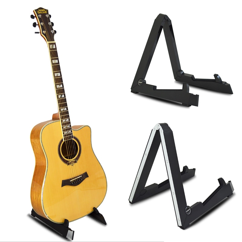 Flanger Opvouwbare Smart Gitaar Stand Alloy/ABS Houder voor ukulele Bas Akoestische Elektrische Gitaar Stand Houder Floor Universele