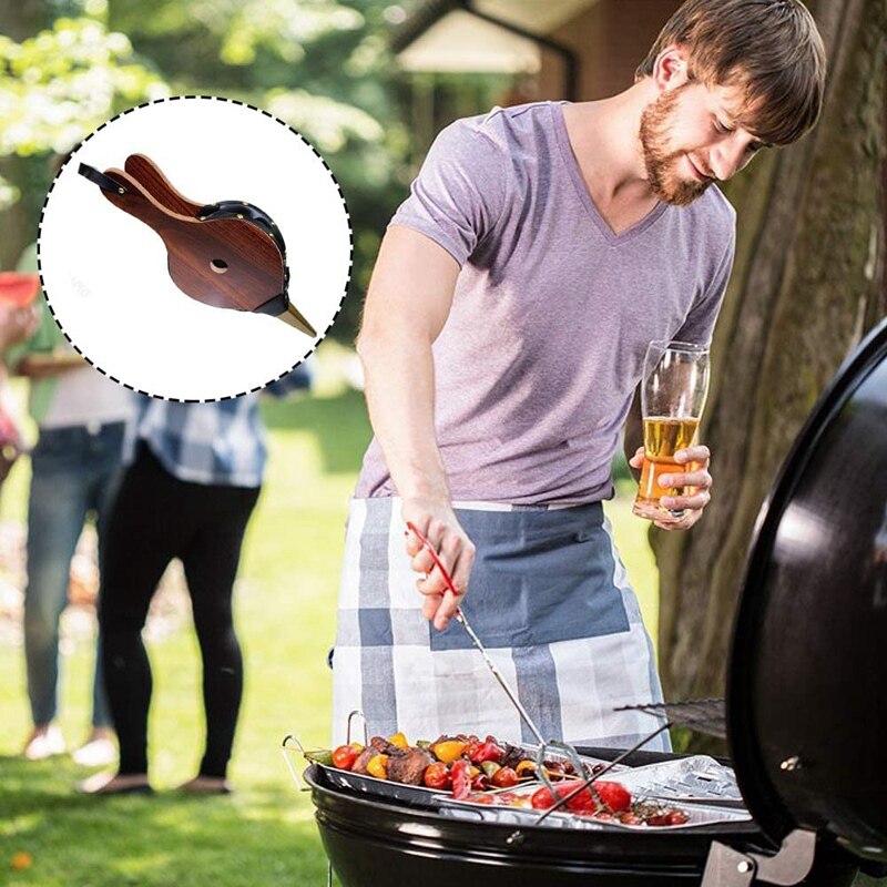 Neue Kamin Gebläse, Manuelle Holz Luft Gebläse, retro Kamin Gebläse Mit Schlüsselband Für draussen Camping, BBQ Grill, Holz Herde