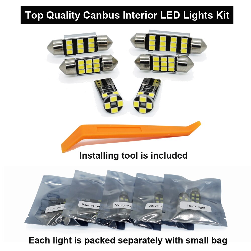 Zoomsee interior led para kia sportage 2 3 4 2005-2020 canbus veículo lâmpada interior dome mapa leitura luz erro livre kit de lâmpada automóvel