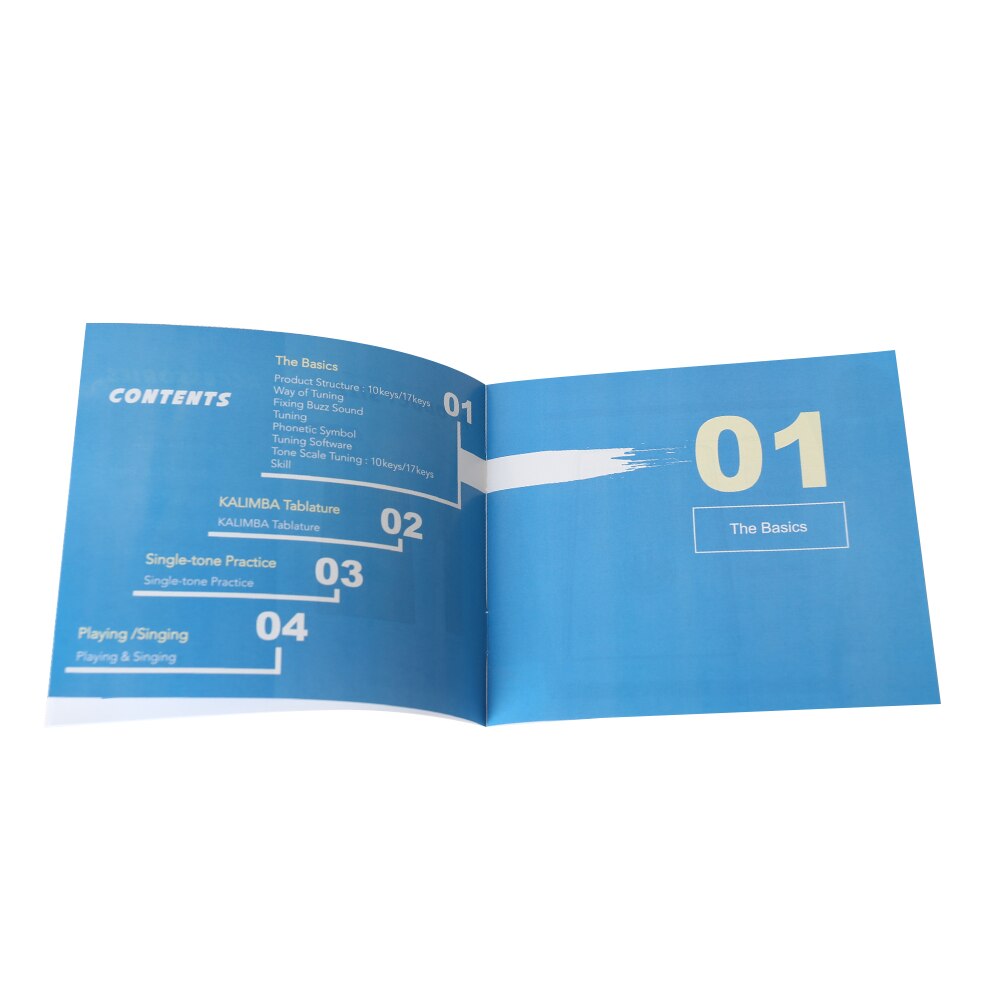 Kalimba Thumb Piano Guide Musical Enjoyable Instrument Learning Book Instrument Supplies for Music Lover Beginners Kid