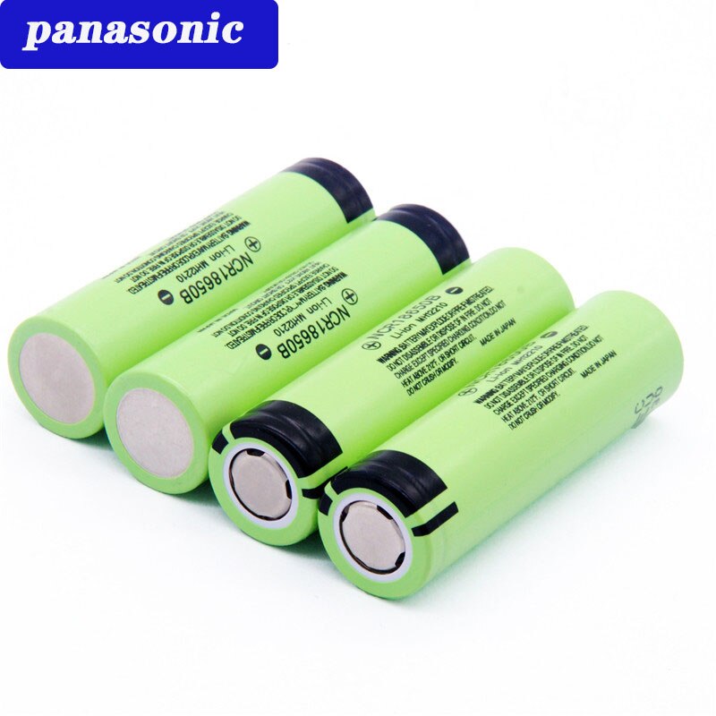 100% nowa oryginalna bateria litowa NCR18650B 3.7v 3400mAh 18650 do akumulatorów Panasonic latarka + wskazał: 4 batteries